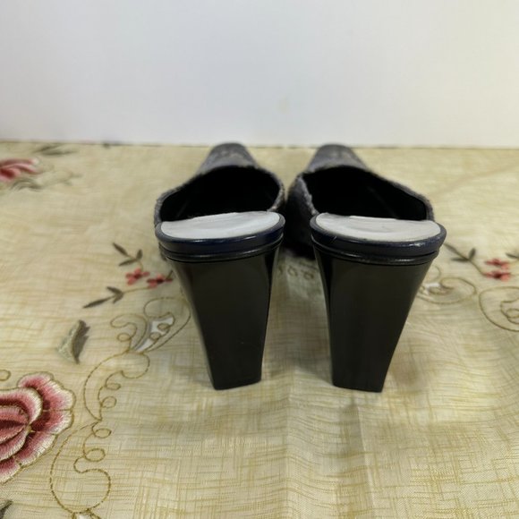 Leather Women's Shoes from Lorenzo Banfi from Milano Italy snake skin 9M - Picture 7 of 7